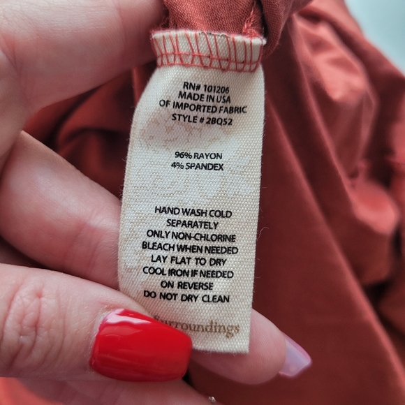 Soft Surroundings Alessandra Chevron Maxi Dress M - Picture 9 of 10